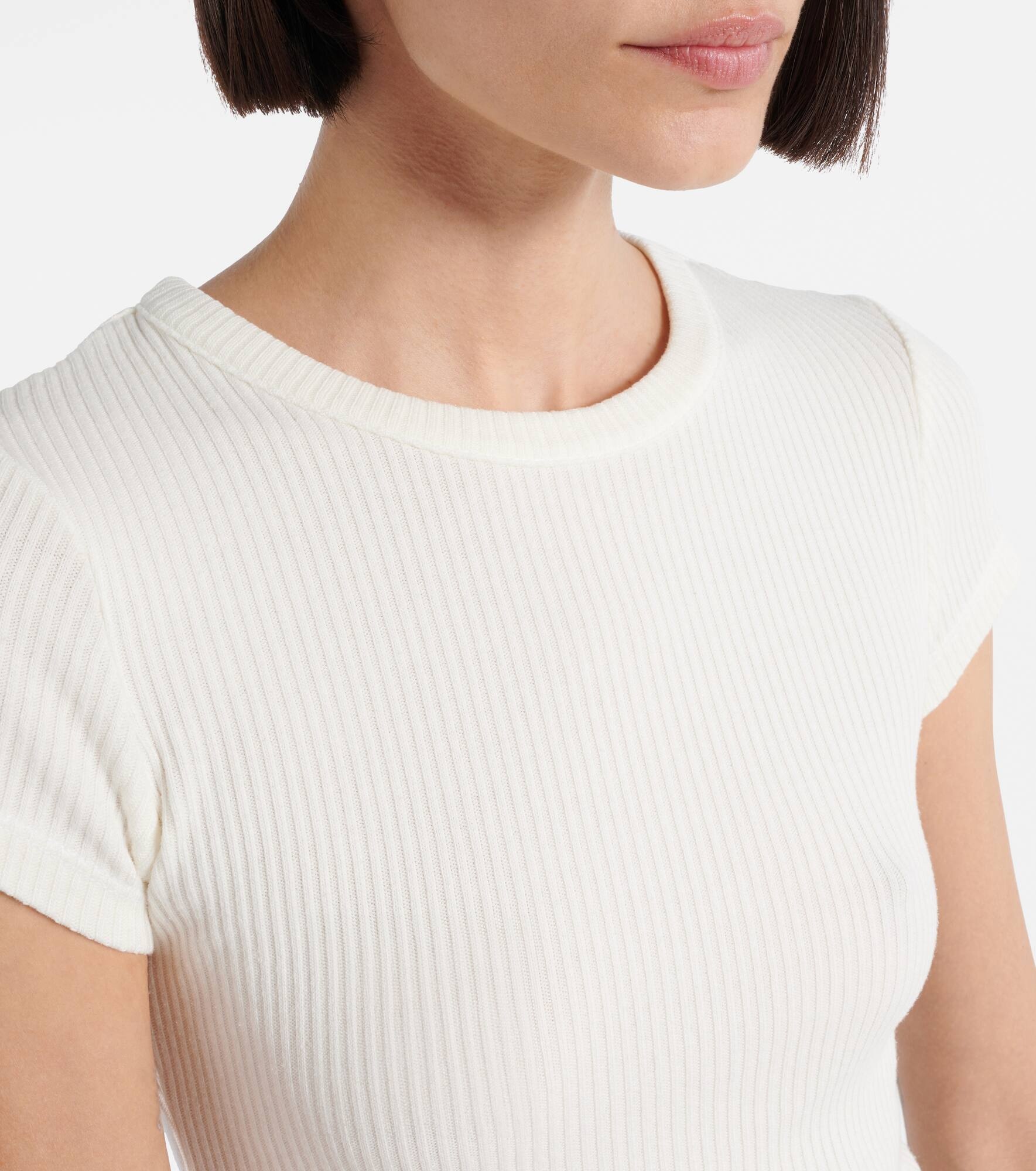 Nello ribbed-knit T-shirt - 4