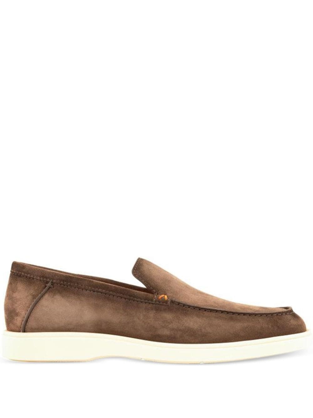 suede slip-on loafers - 1