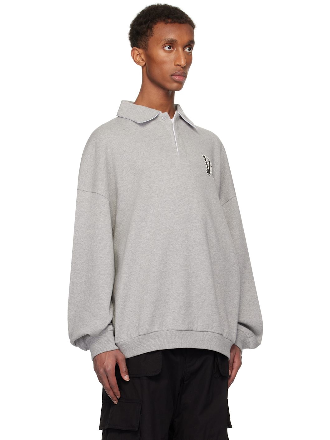 Gray Pearl Logo Polo - 2