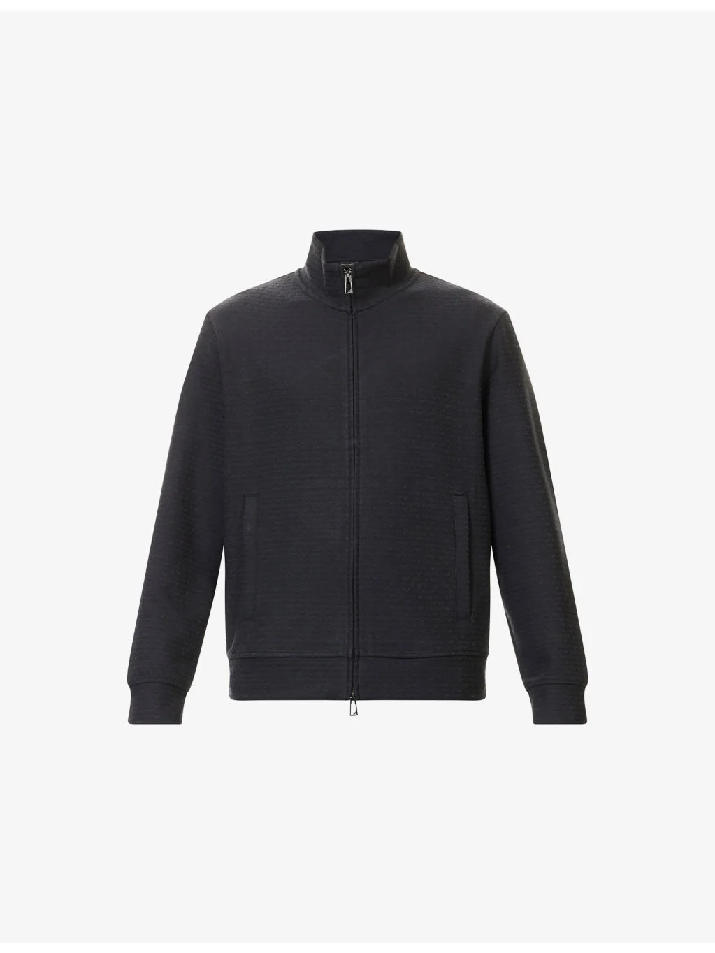 Core Monogram-Print Cotton Blend Jacket - 1