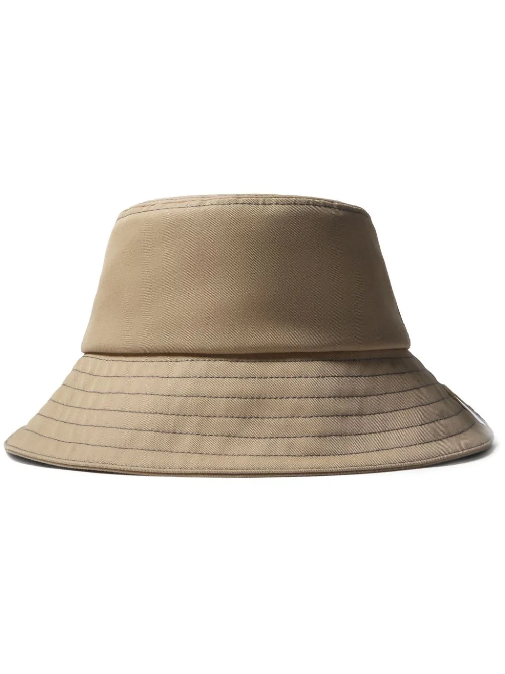 logo-tag bucket hat - 1