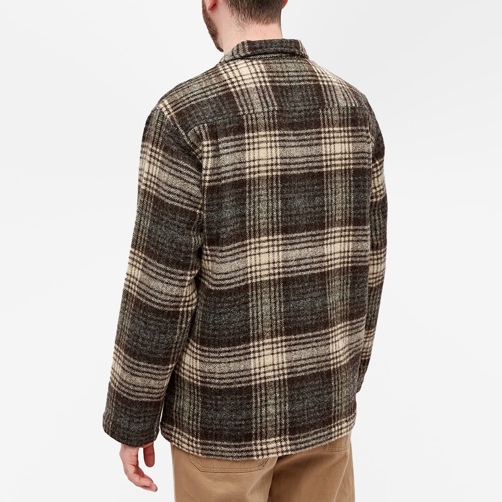 Universal Works Check Wool Easy Overshirt - 3