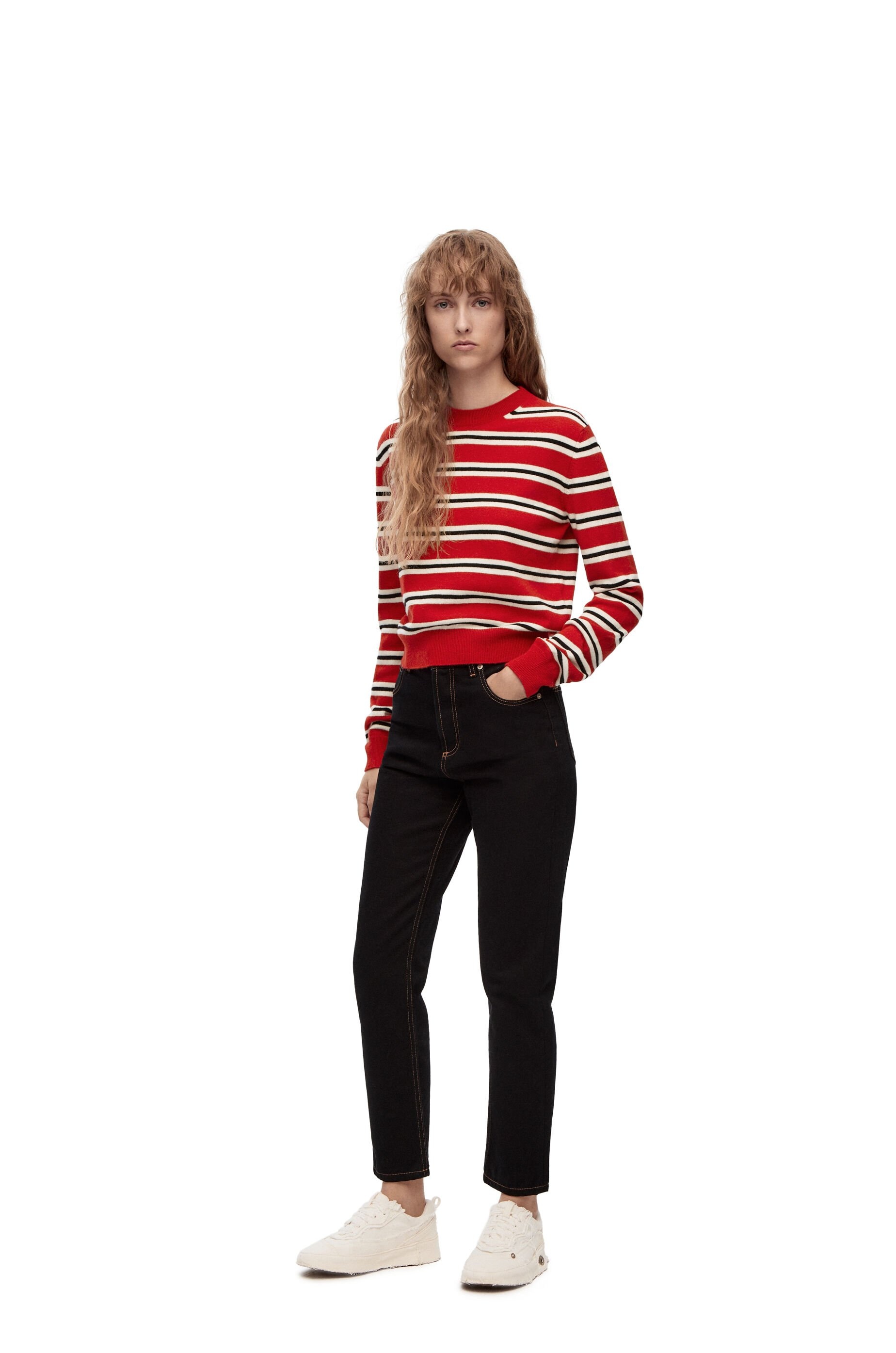 Stripe sweater in wool - 2