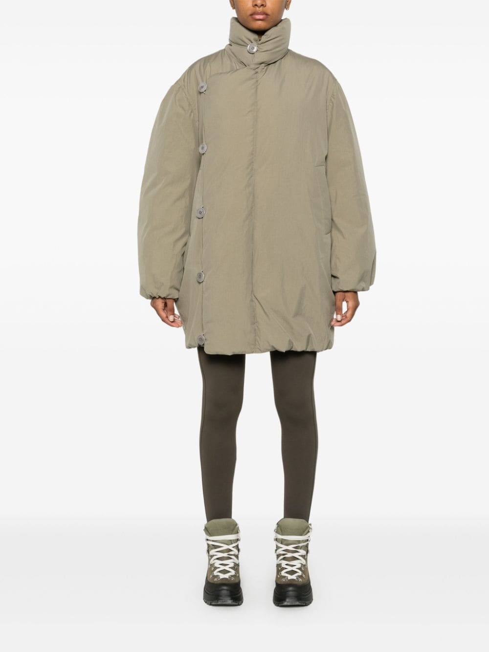 long puffer jacket - 2