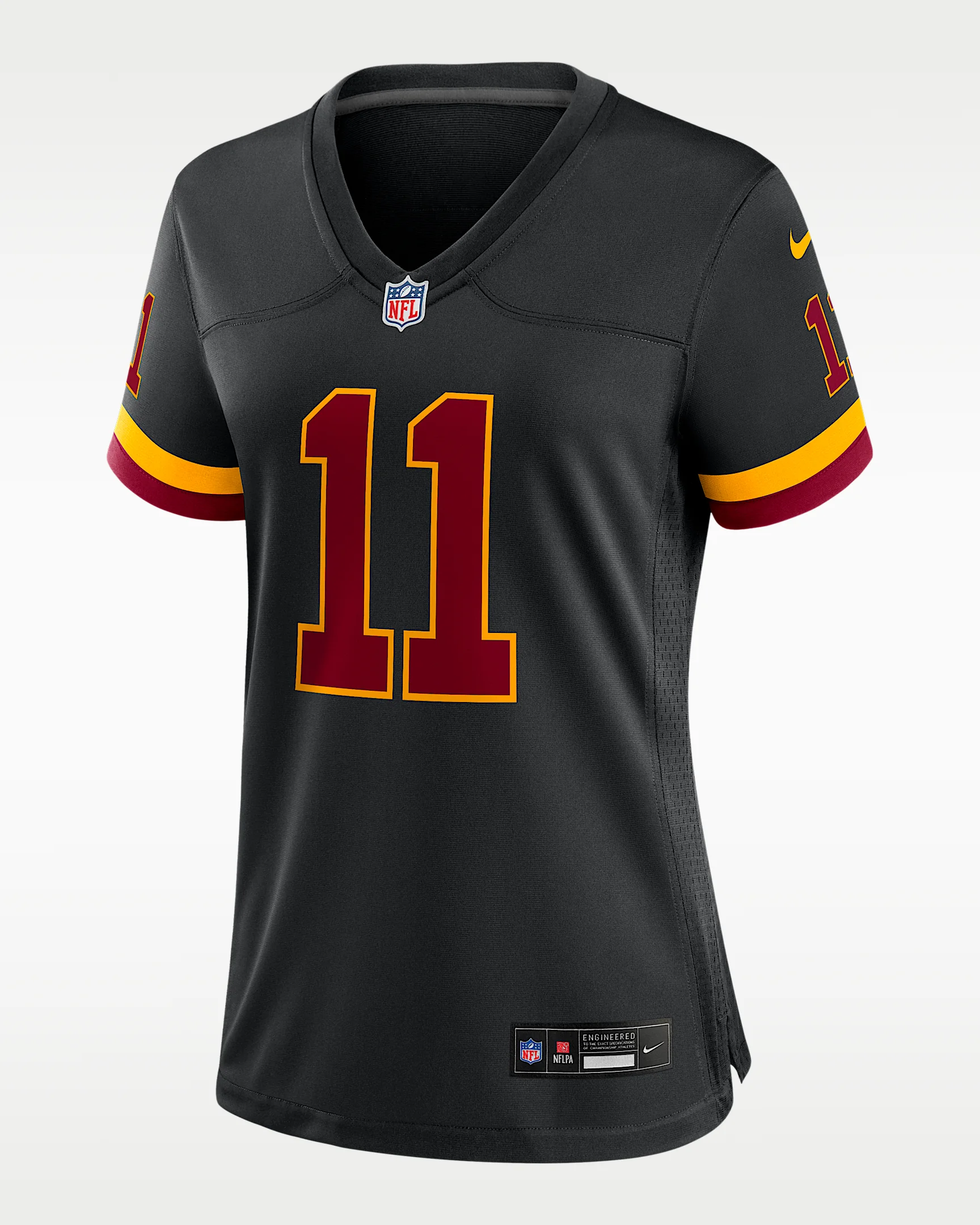 Luke McCaffrey Washington Commanders Women's Nike NFL Game Jersey - 1