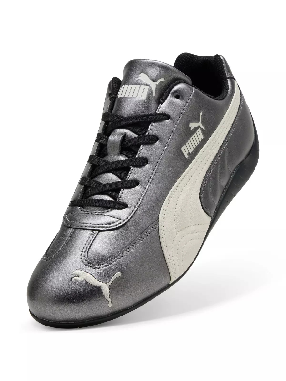 PUMA Speedcat Metallic "PUMA Black/Warm White" Men's Shoe - 5