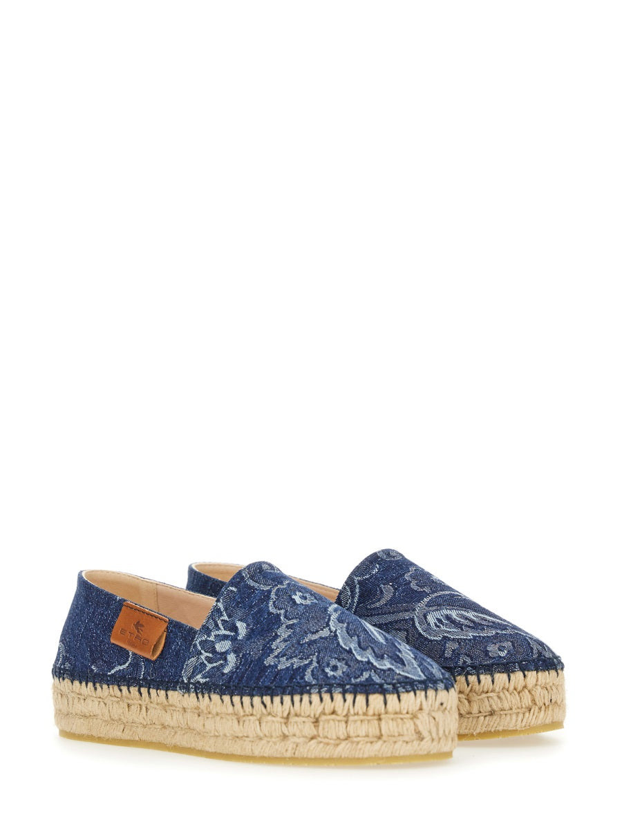 Denim Espadrilles - 2