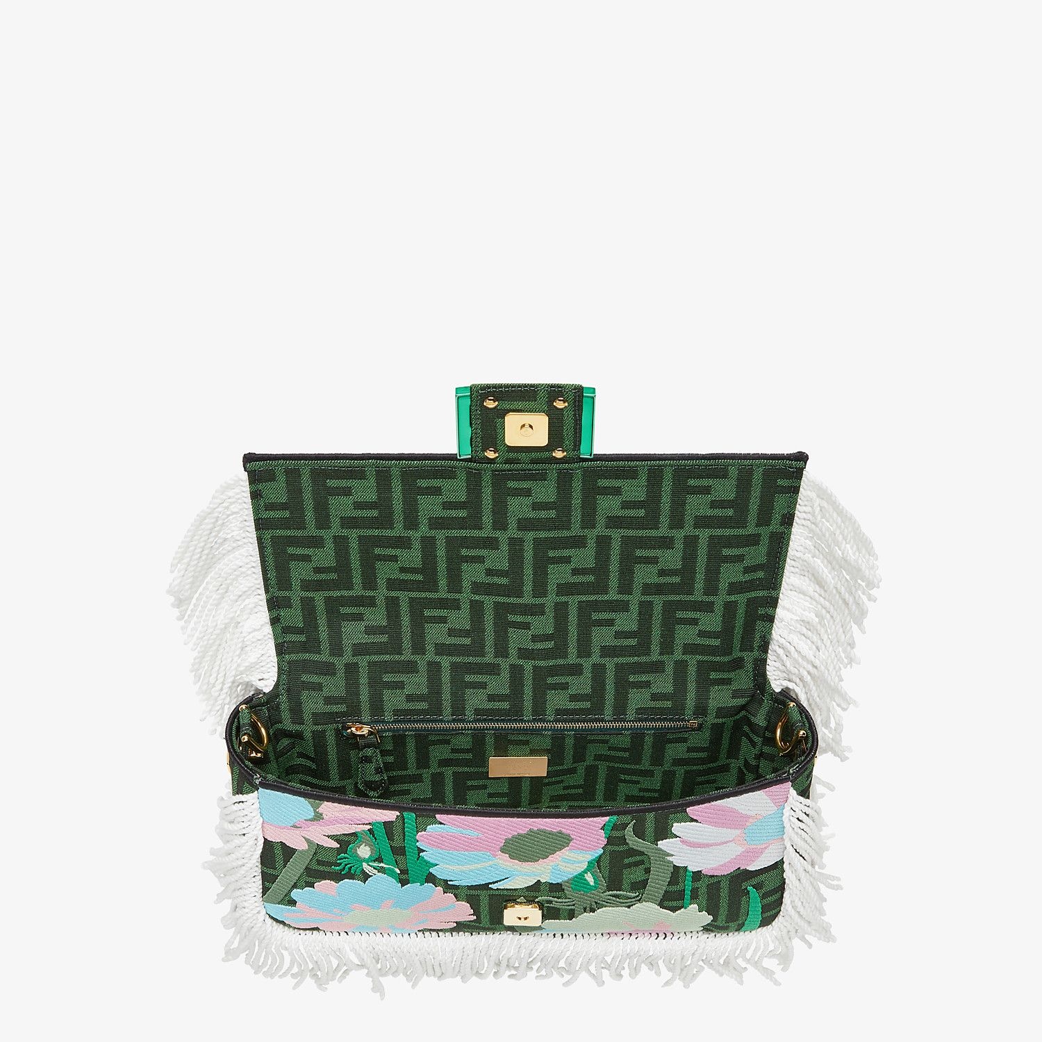 Green fabric bag - 5