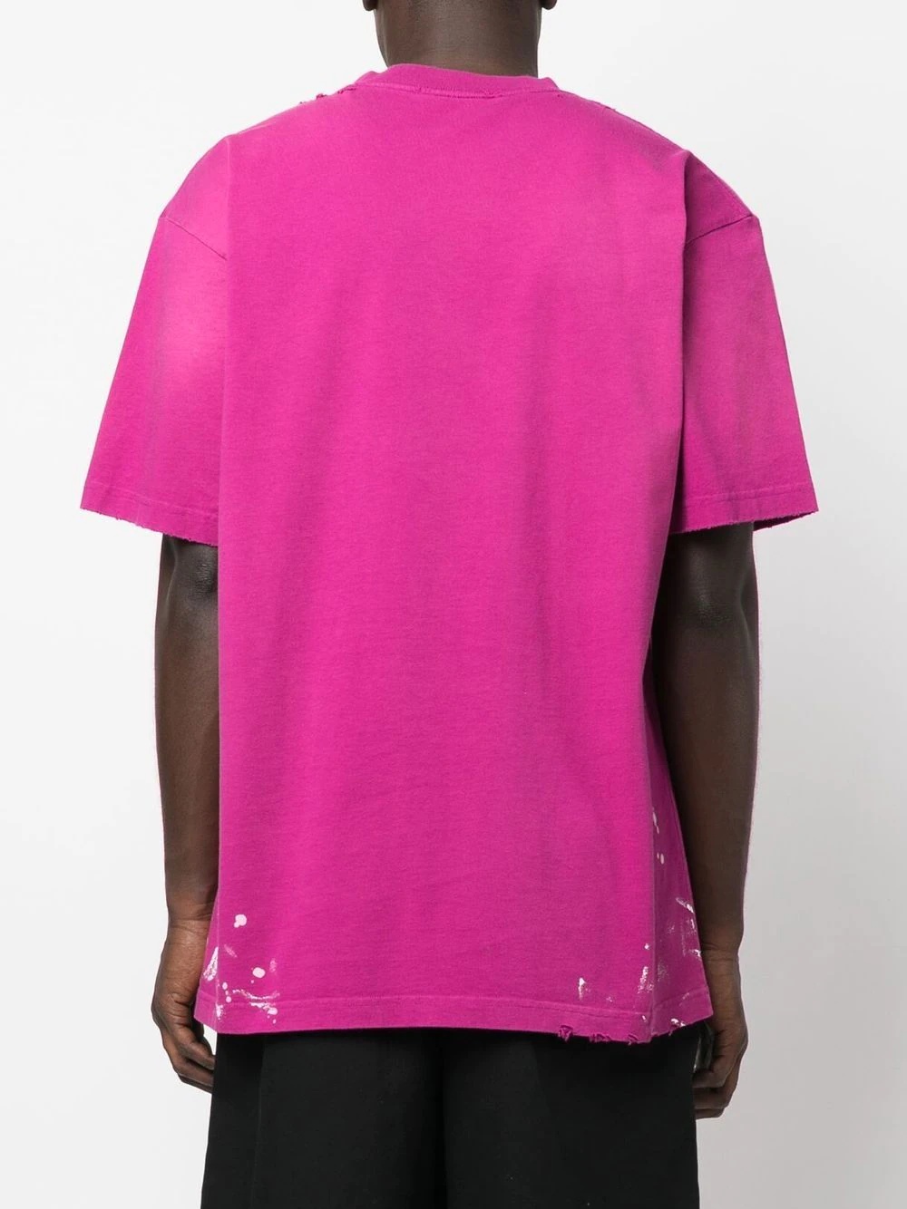 Large-Fit logo-print T-shirt - 5