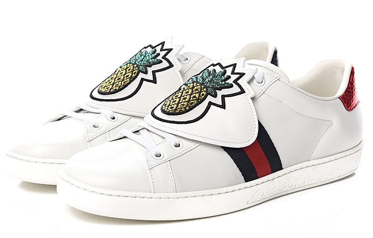 (WMNS) Gucci Ace 'Pineapple' 481152-DOP80-9182 - 2