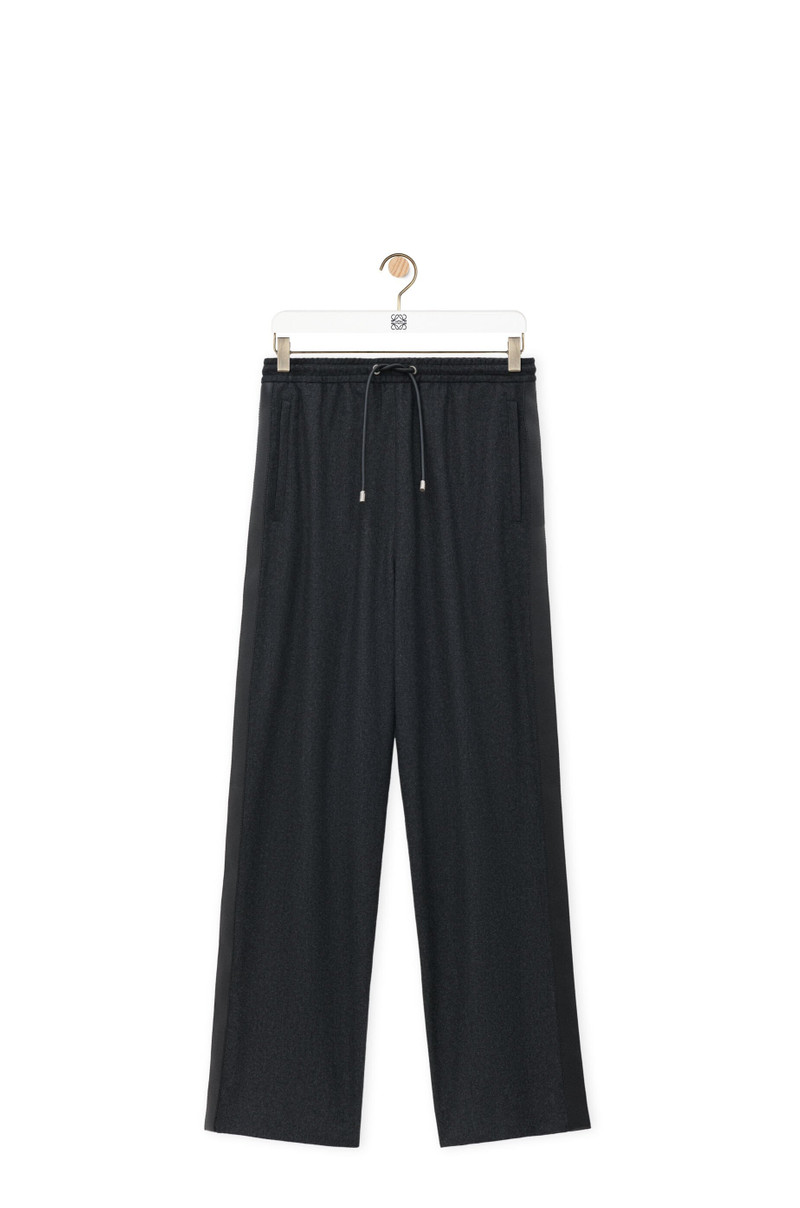 Tracksuit trousers in wool and cashmere - 1