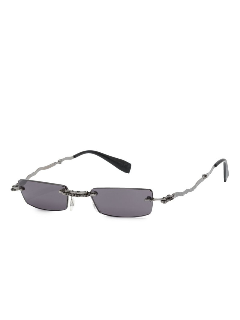 Kuboraum H41 rectangle-frame sunglasses outlook
