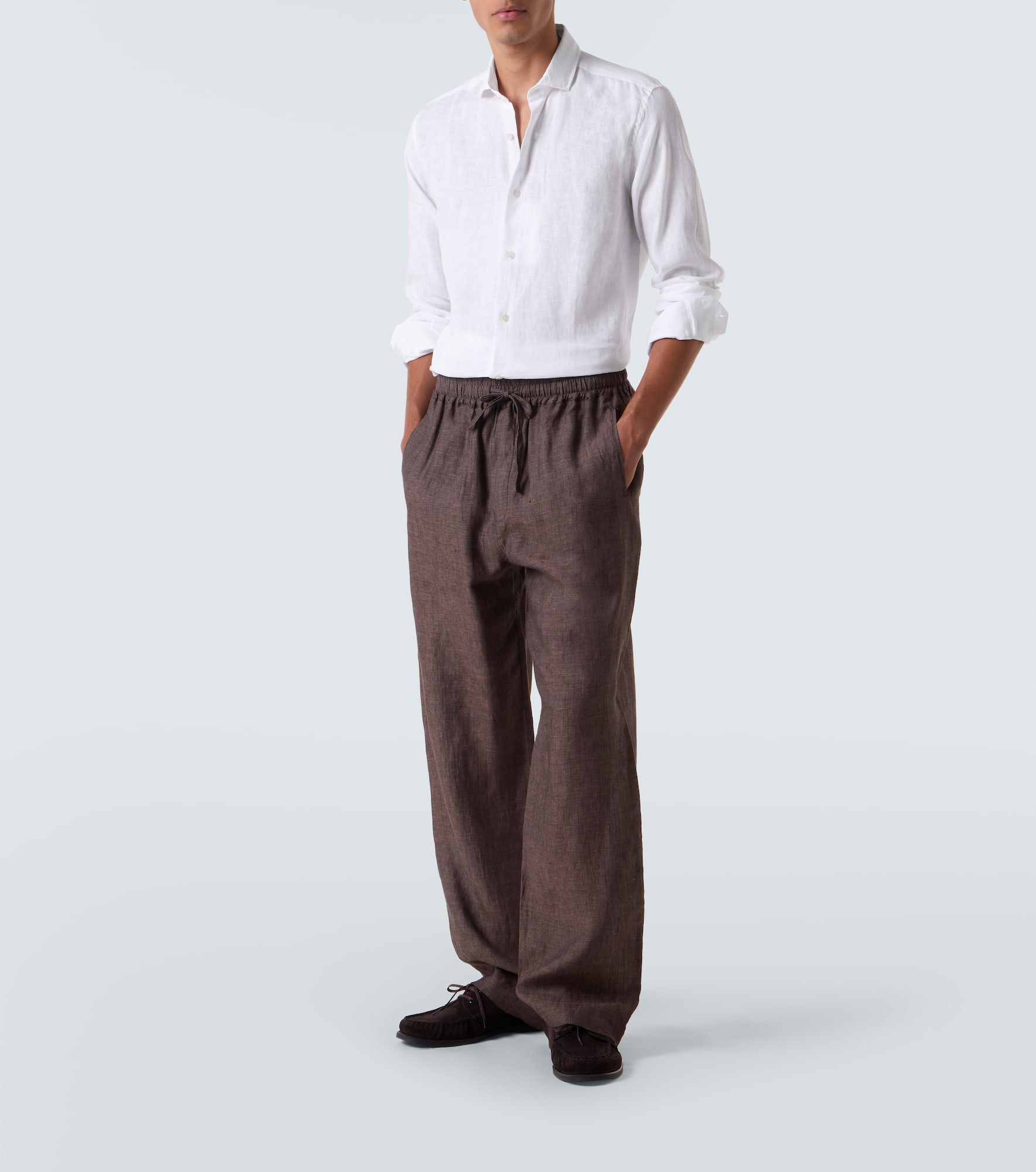 Antonio long-sleeved linen shirt - 2