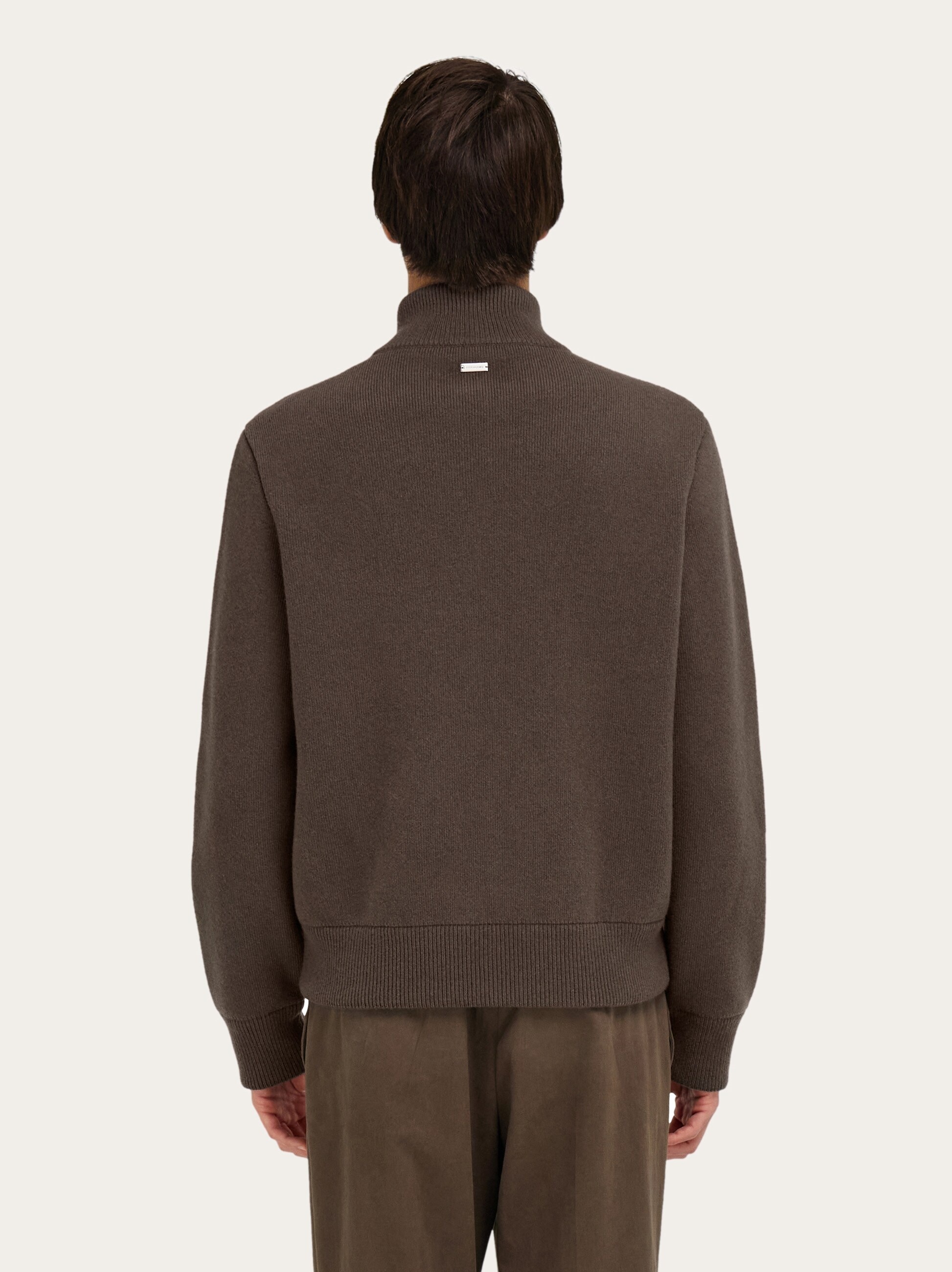 Blouson with leather inserts - 3