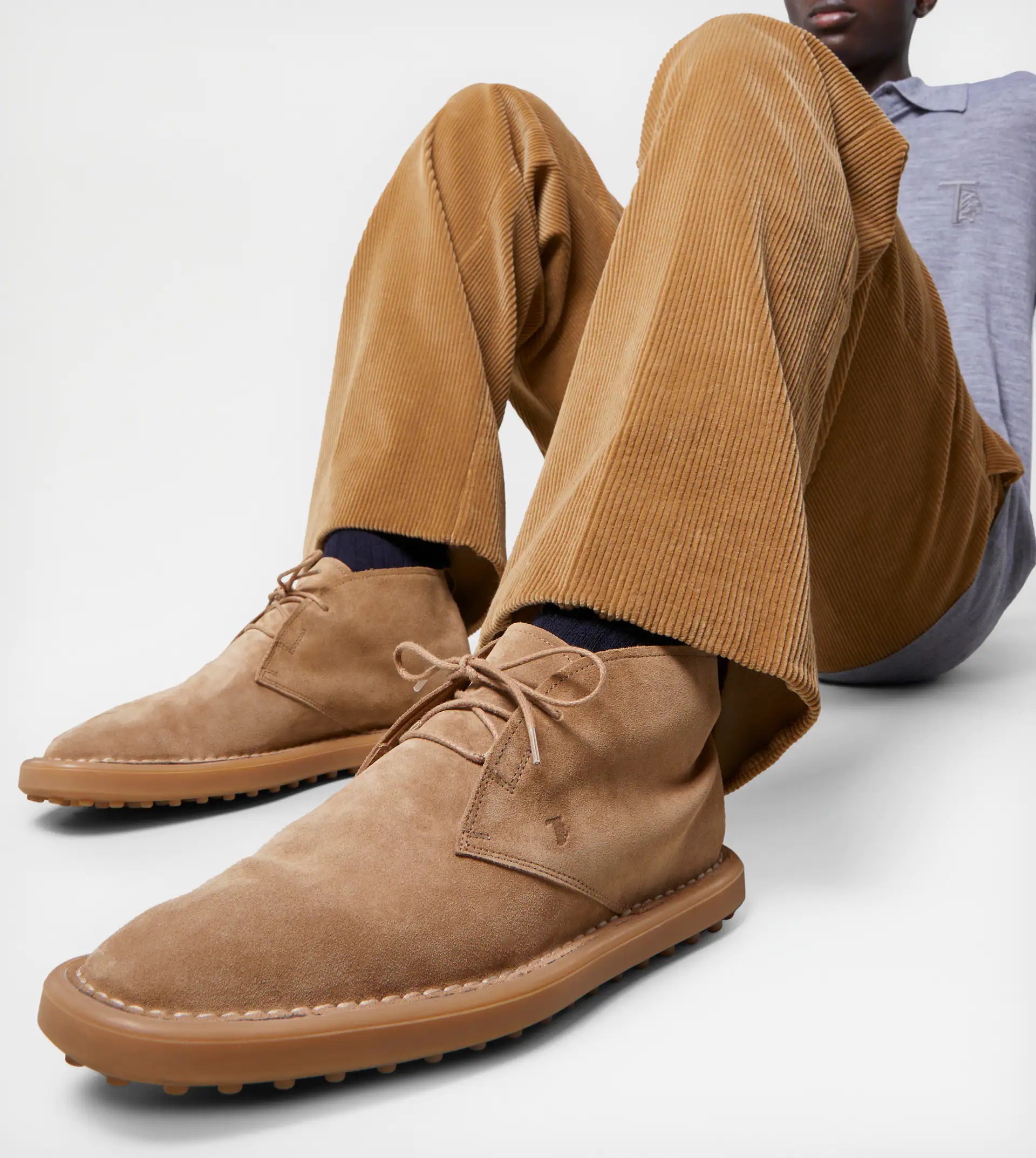 DESERT BOOTS IN SUEDE - BEIGE - 2