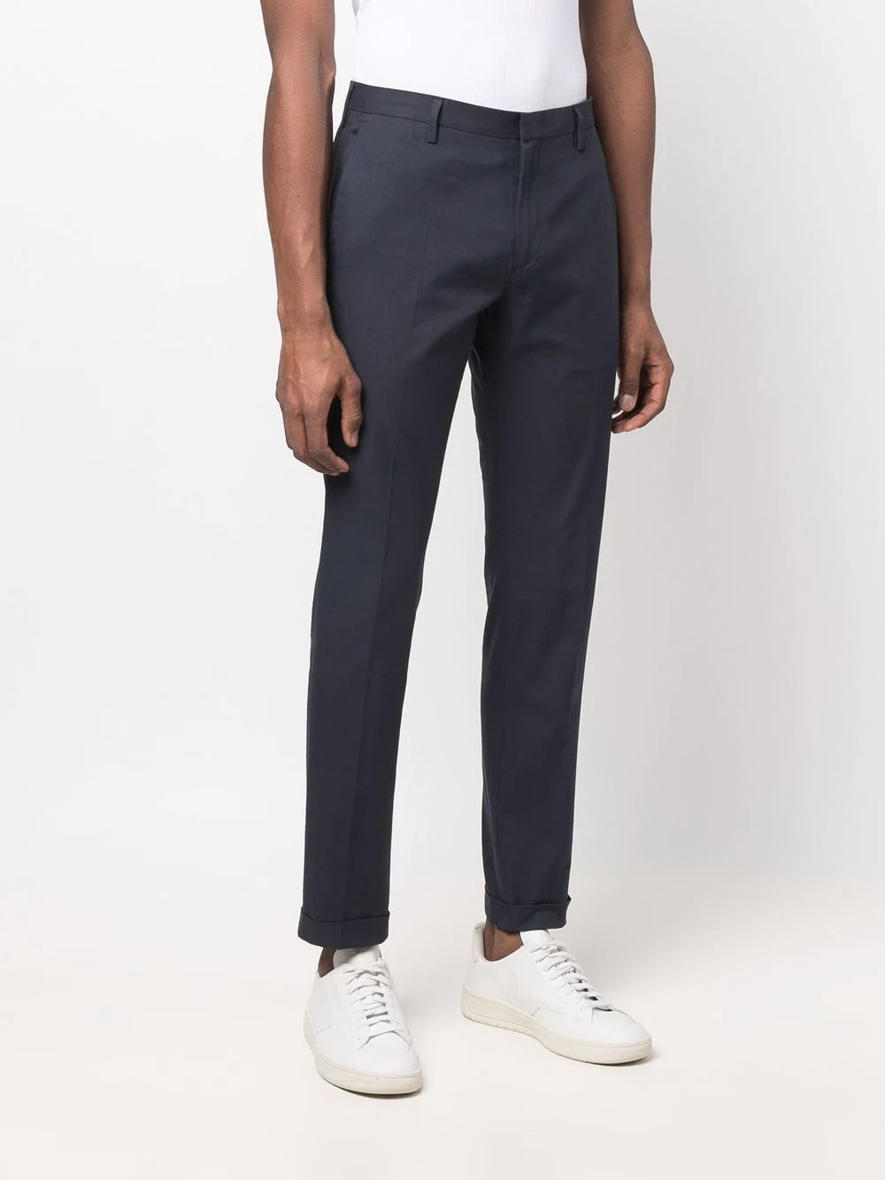 cotton chino trousers - 3