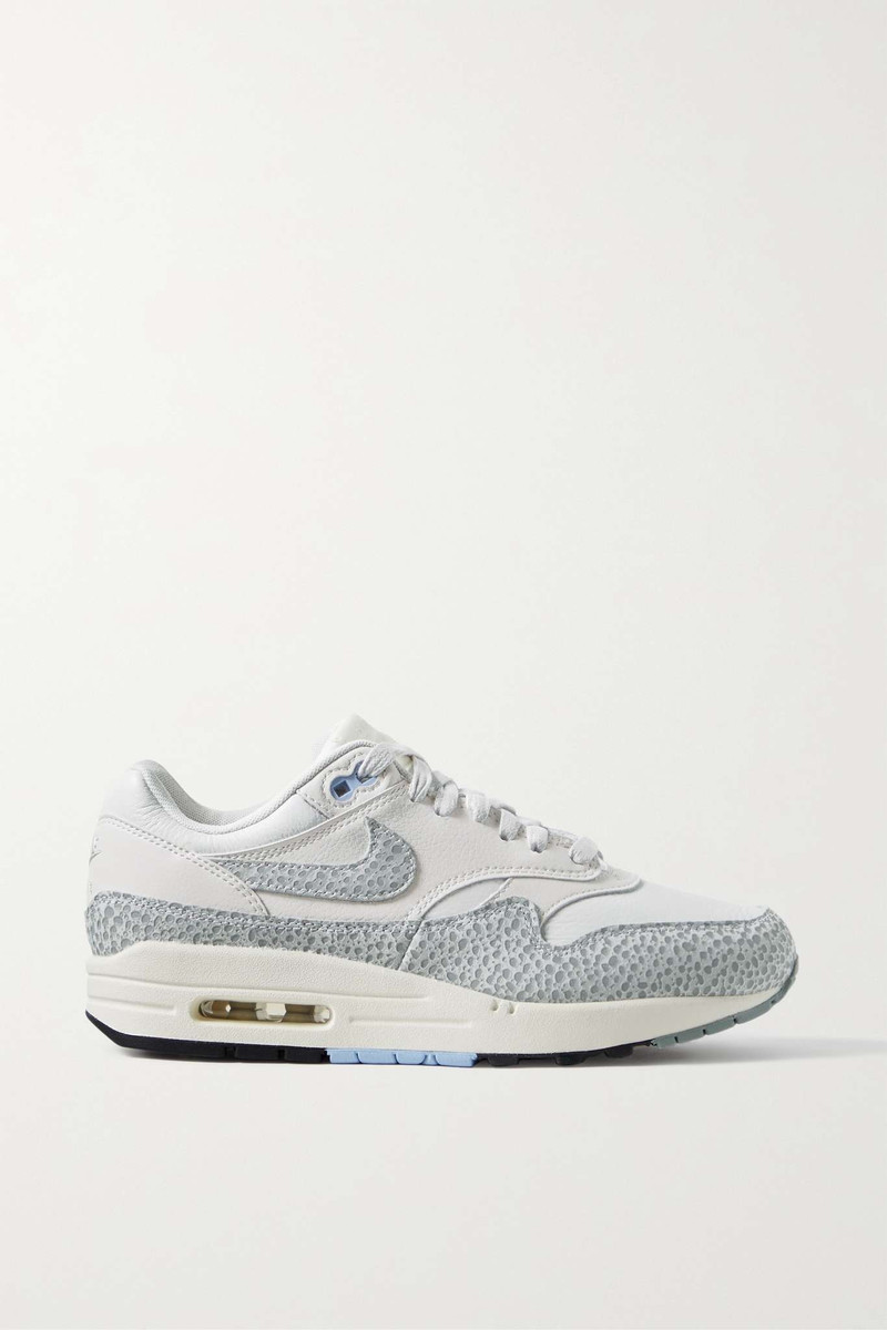 Air Max 1 Safari leather sneakers - 1