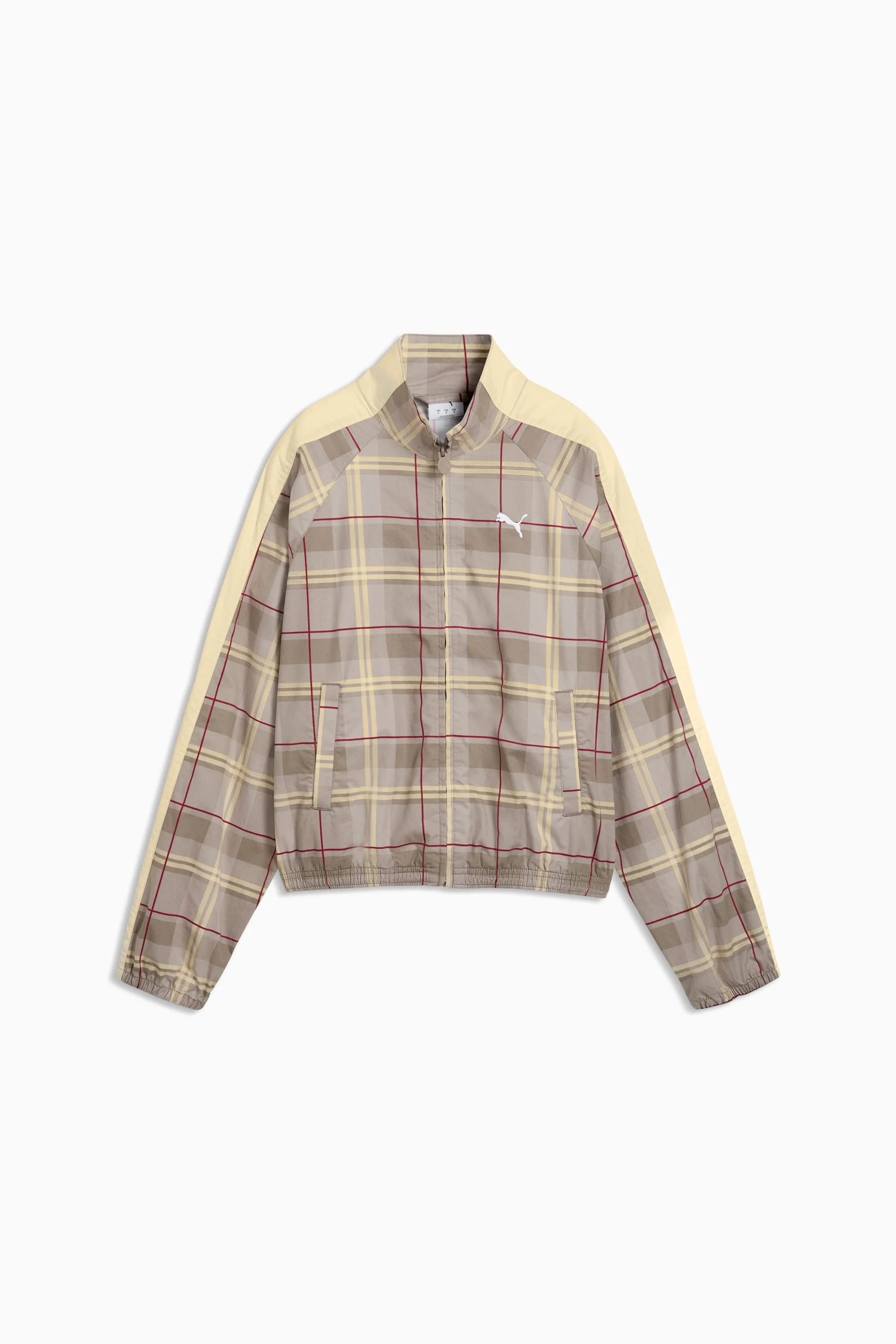 T7 Women's Relaxed Tartan Jacket - 1