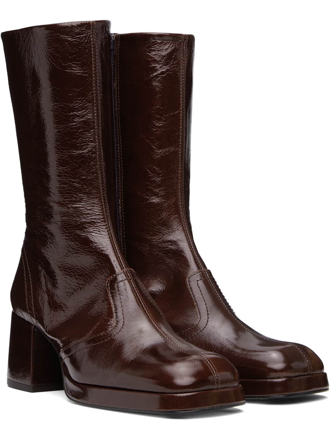 Brown Cass Boots - 4