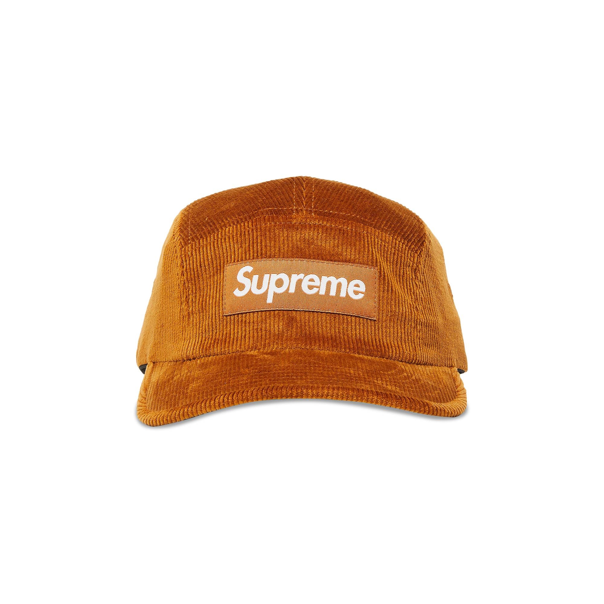 Supreme Supreme Corduroy Camp Cap 'Burnt Orange' | REVERSIBLE