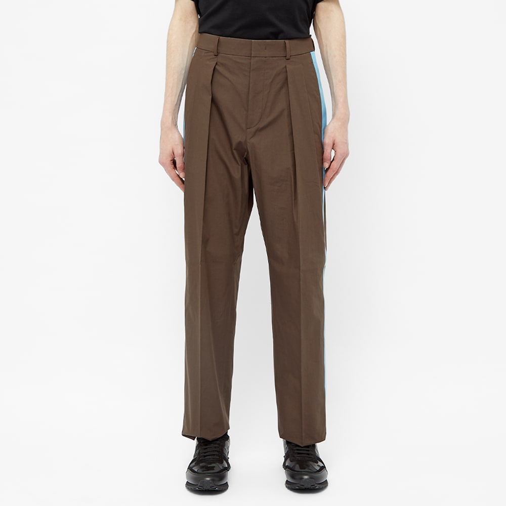 Valentino Side Stripe Cotton Trouser - 4