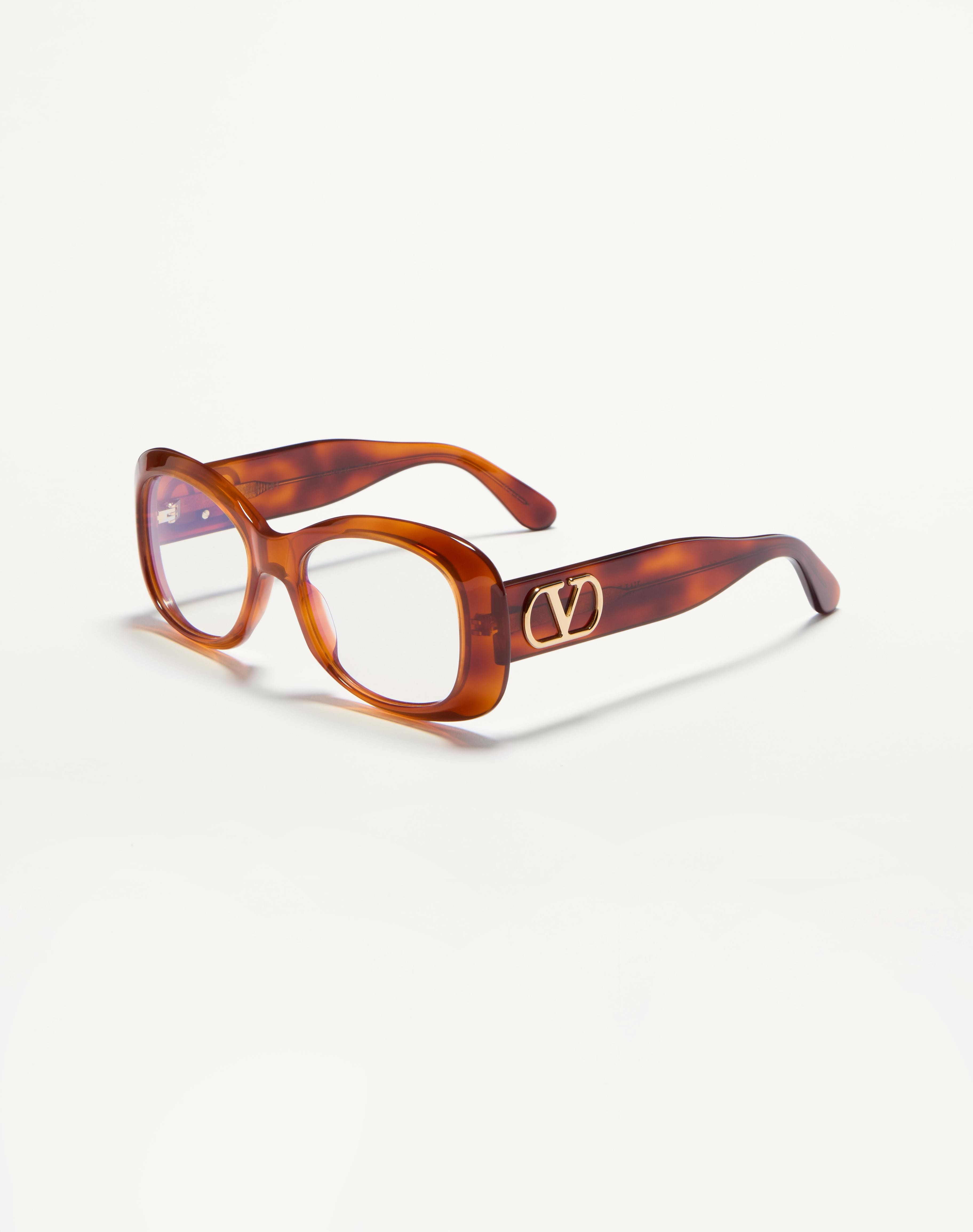 RECTANGULAR 70'S ACETATE GLASSES - 4
