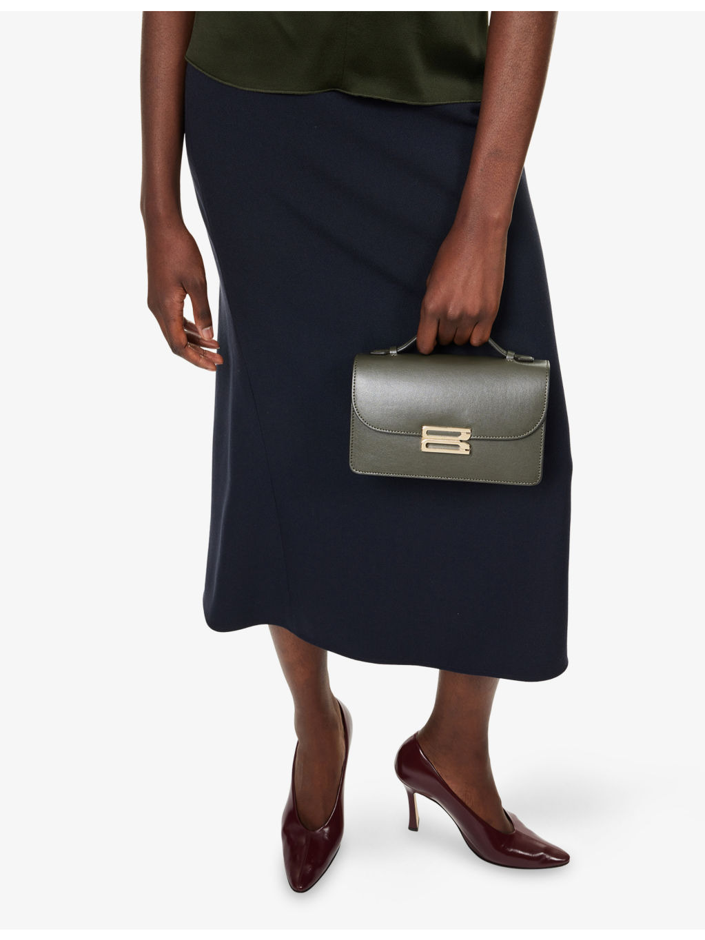 Mini Dorian Leather Shoulder Bag - 3