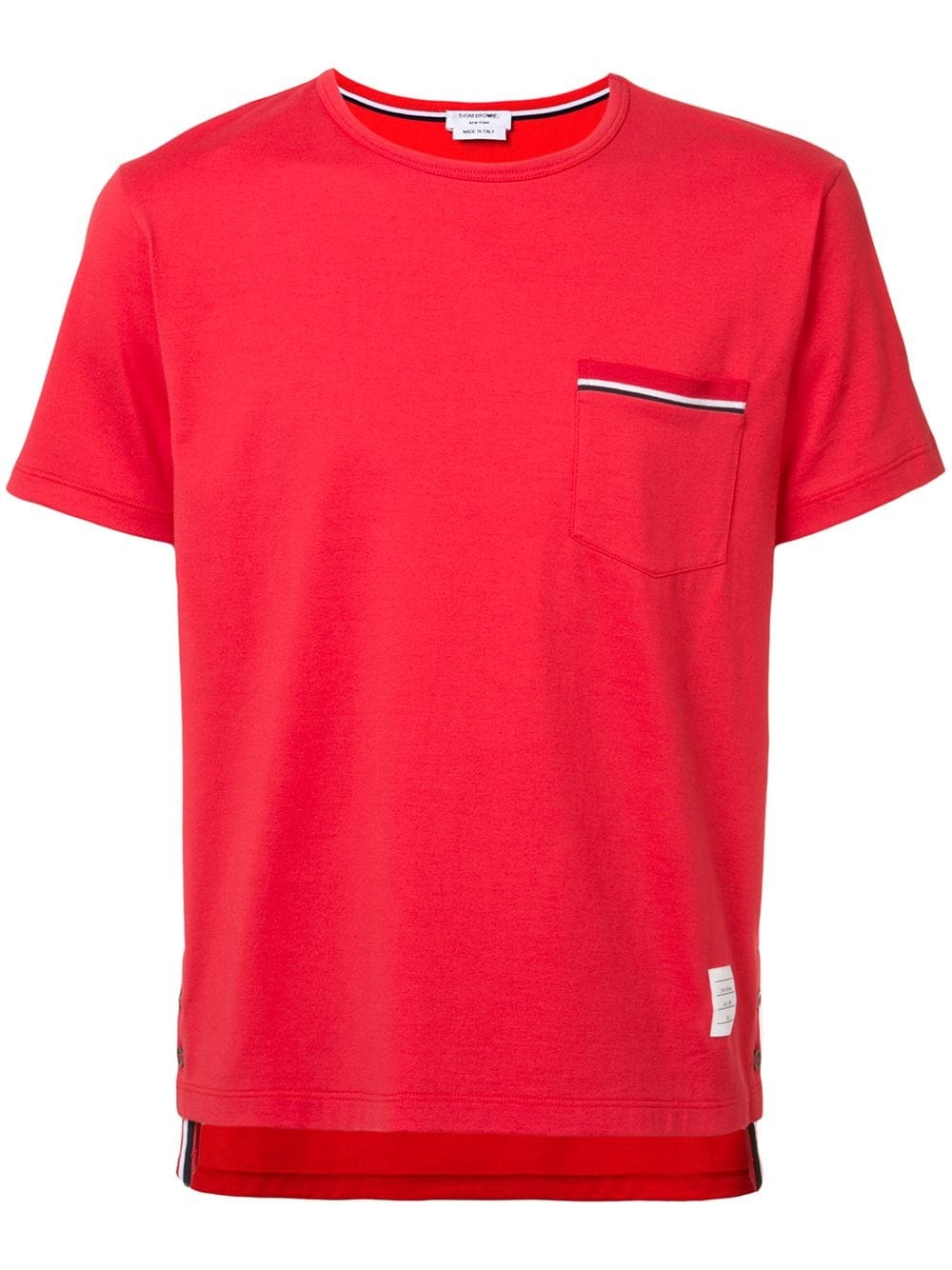 chest pocket T-shirt - 1