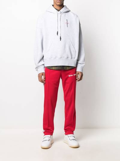 Palm Angels stripe-detail logo track pants outlook