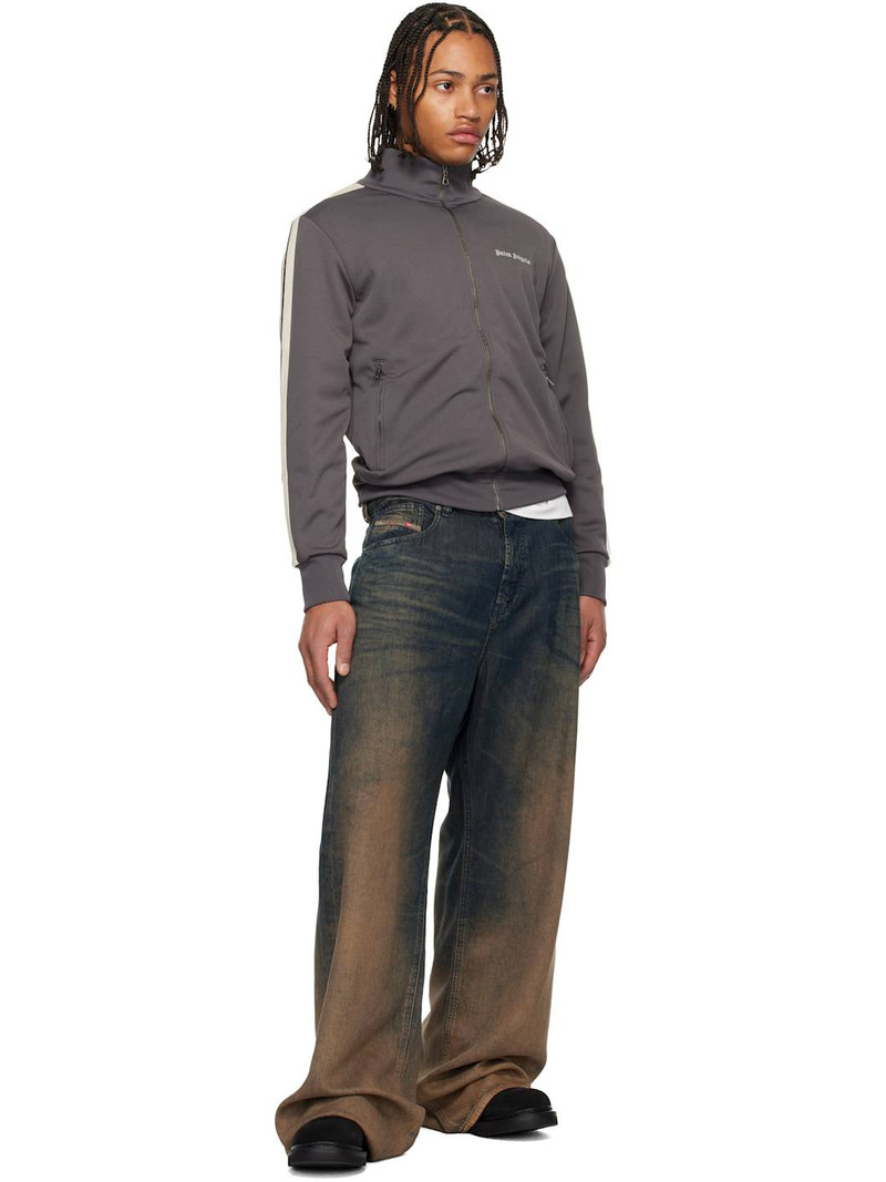 Palm Angels Gray Classic Logo Track Jacket outlook