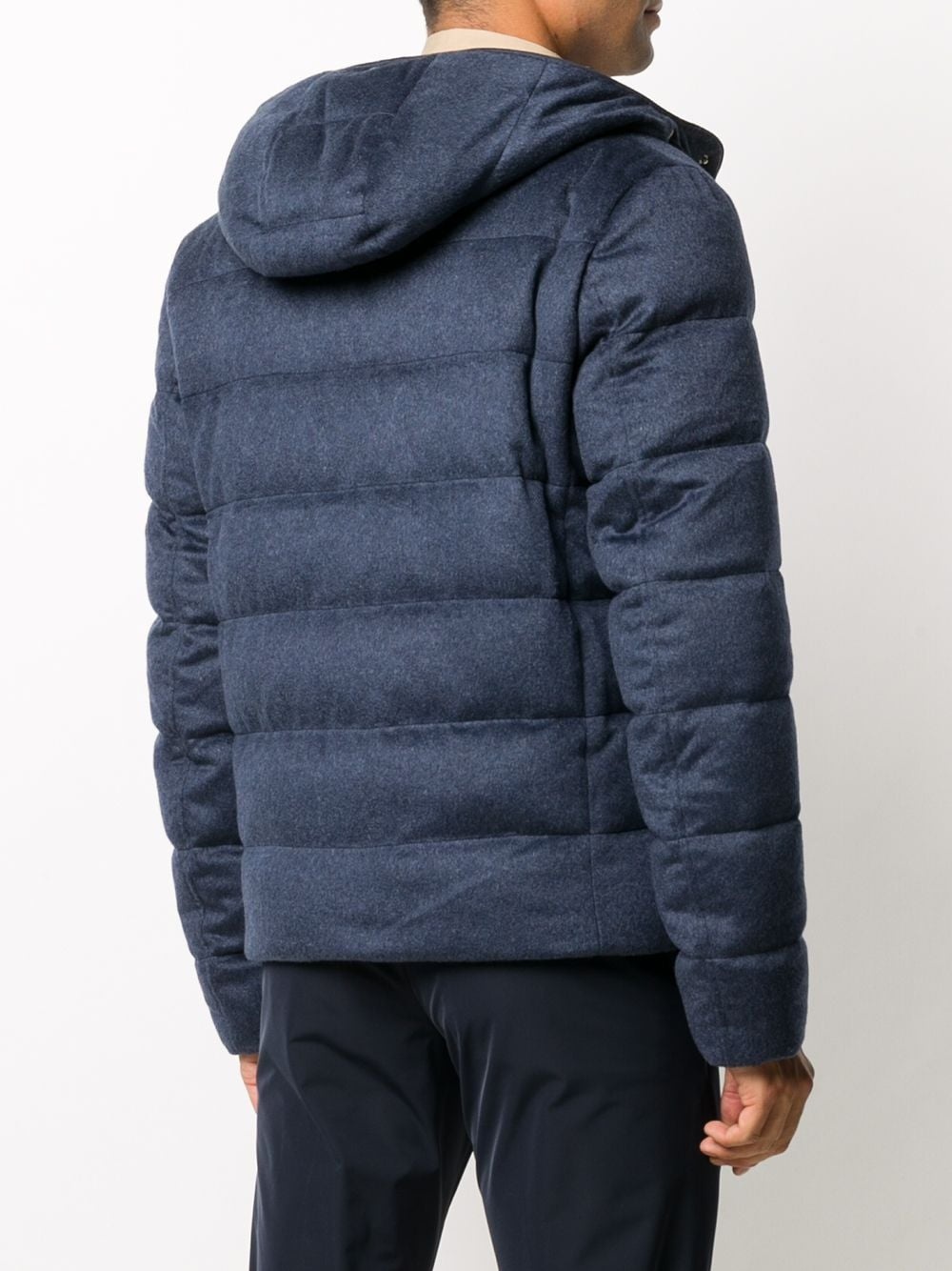 cashmere padded jacket - 4