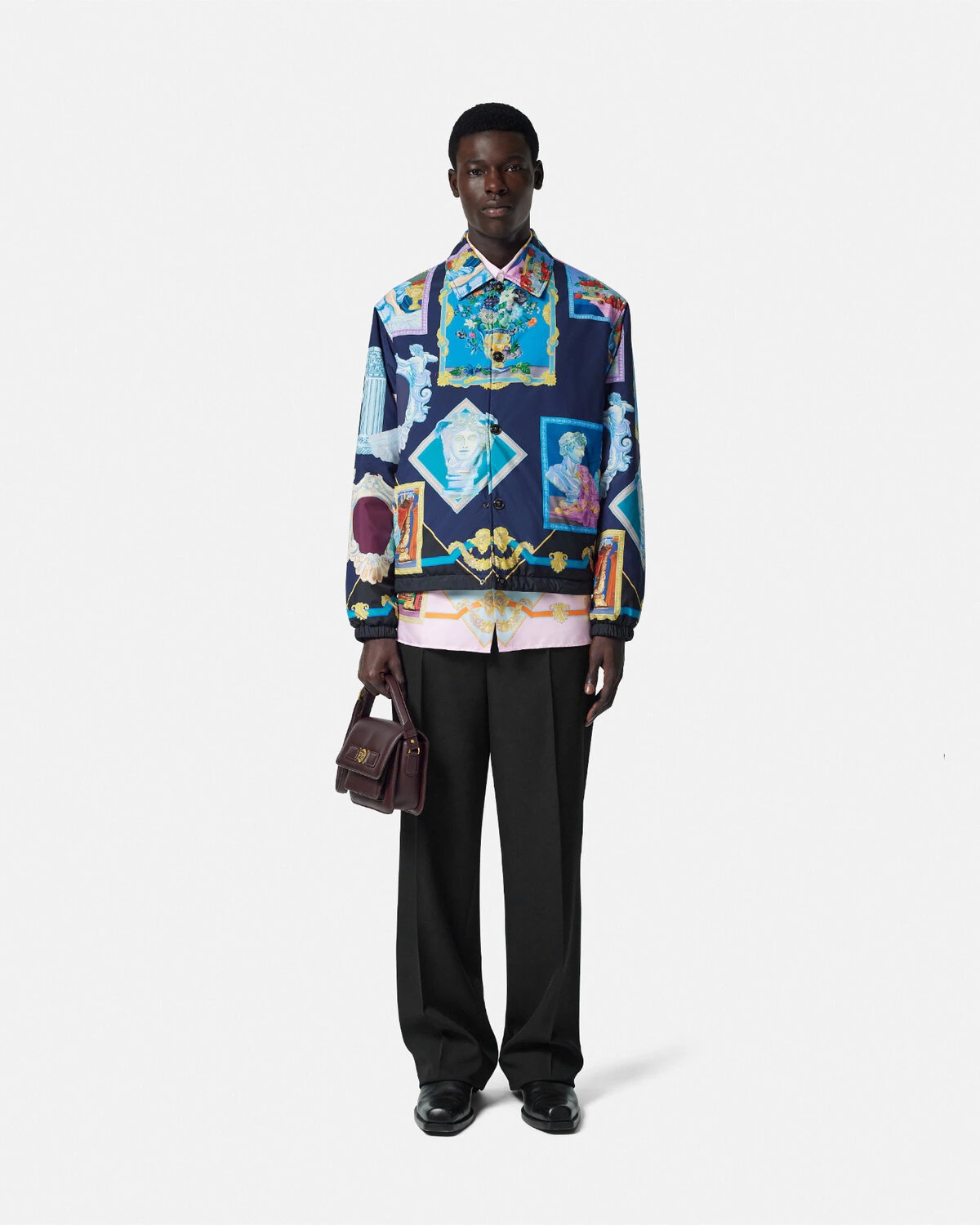 Versace Gallery Silk Shirt - 2