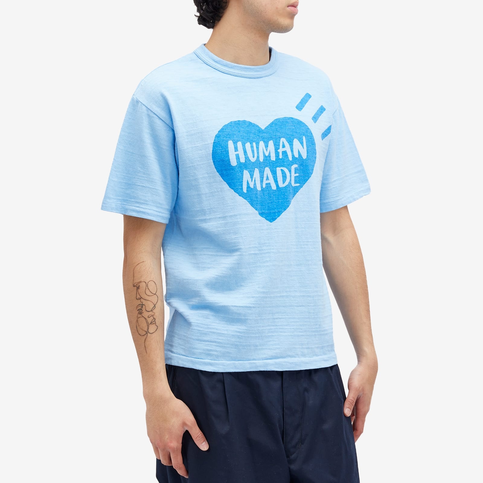 Human Made Garment Dyed Big Heart T-Shirt - 2