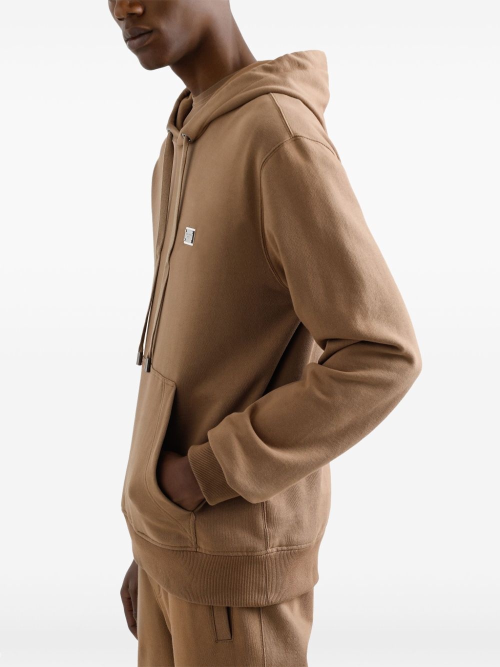 logo-plaque hoodie - 5