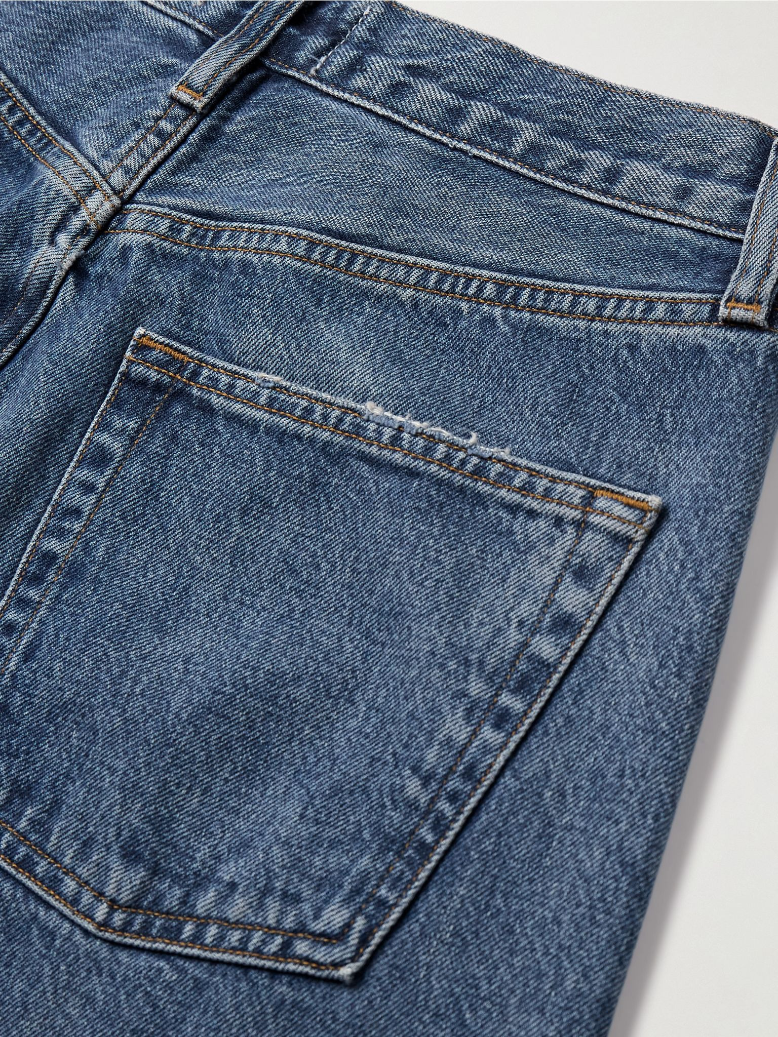 Kelly high-rise straight-leg jeans Dark denim - 5