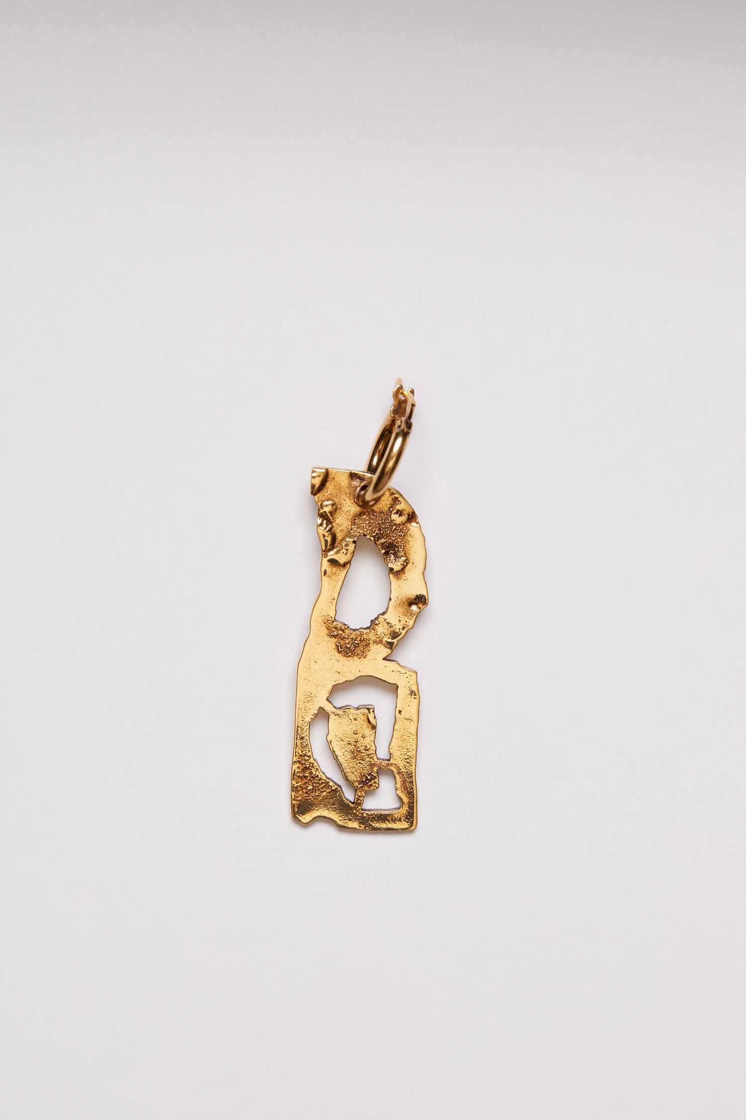 D earring gold - 1