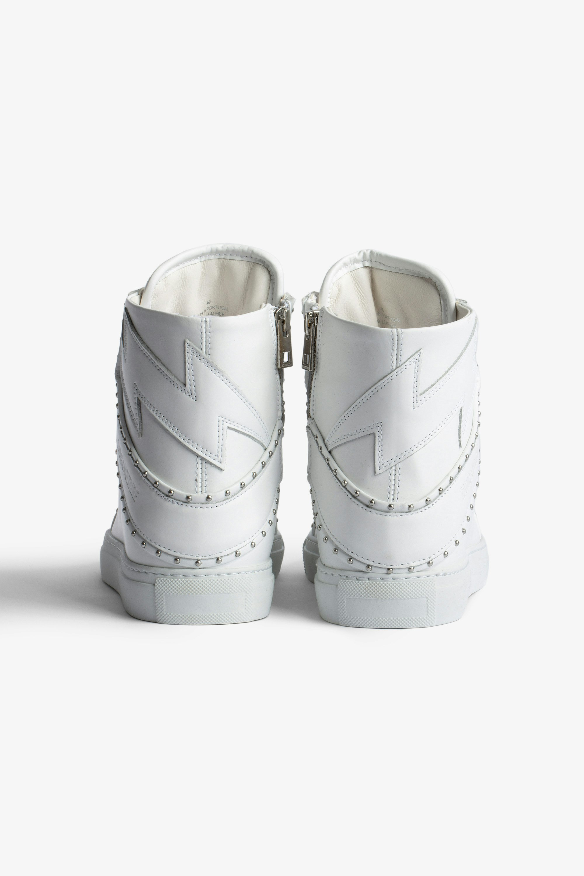 ZV1747 High Flash Studded Sneakers - 4