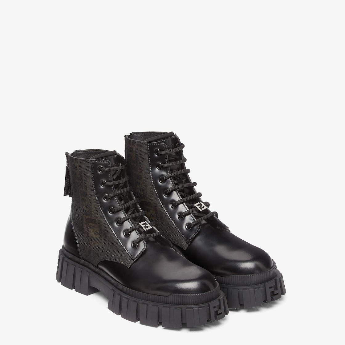 Fendi Force Biker Boots - 4