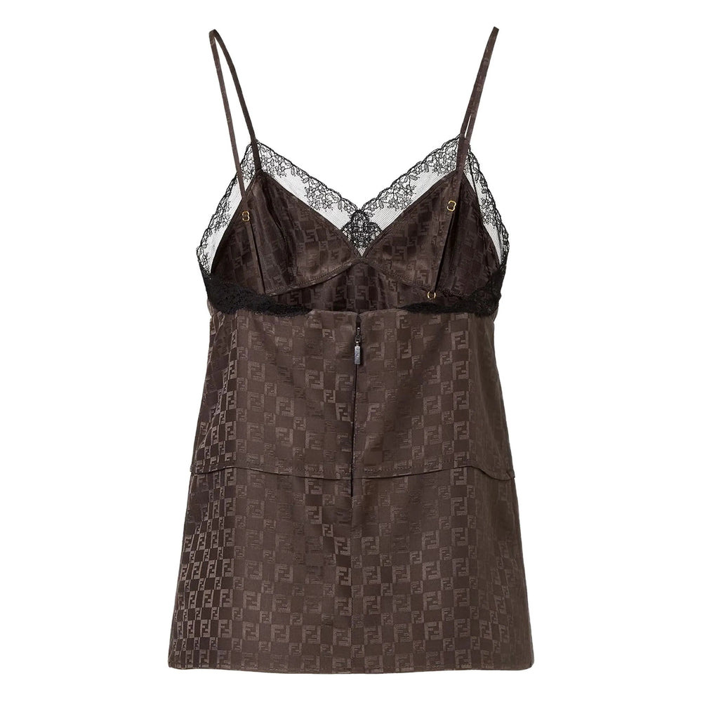 Fendi Brown Tops - Blouses Women - 2