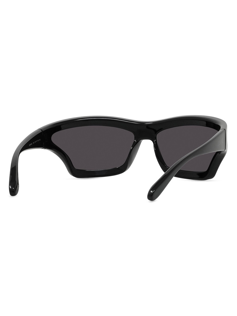 Men's x Paula's Ibiza Mask Sunglasses - Black Dark Grey 6