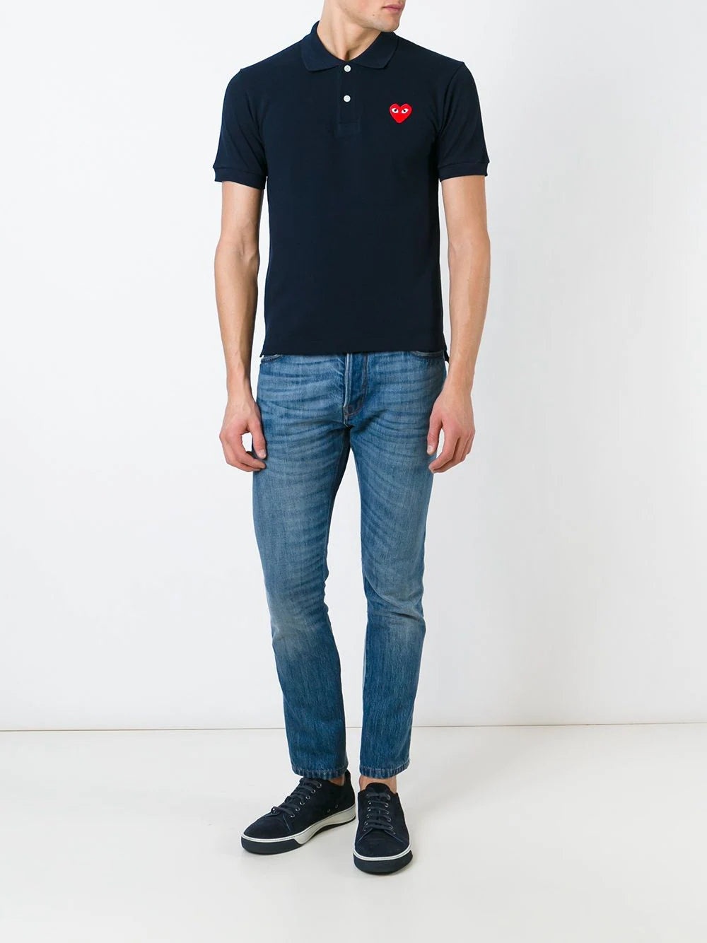 EMBROIDERED HEART POLO SHIRT - 2