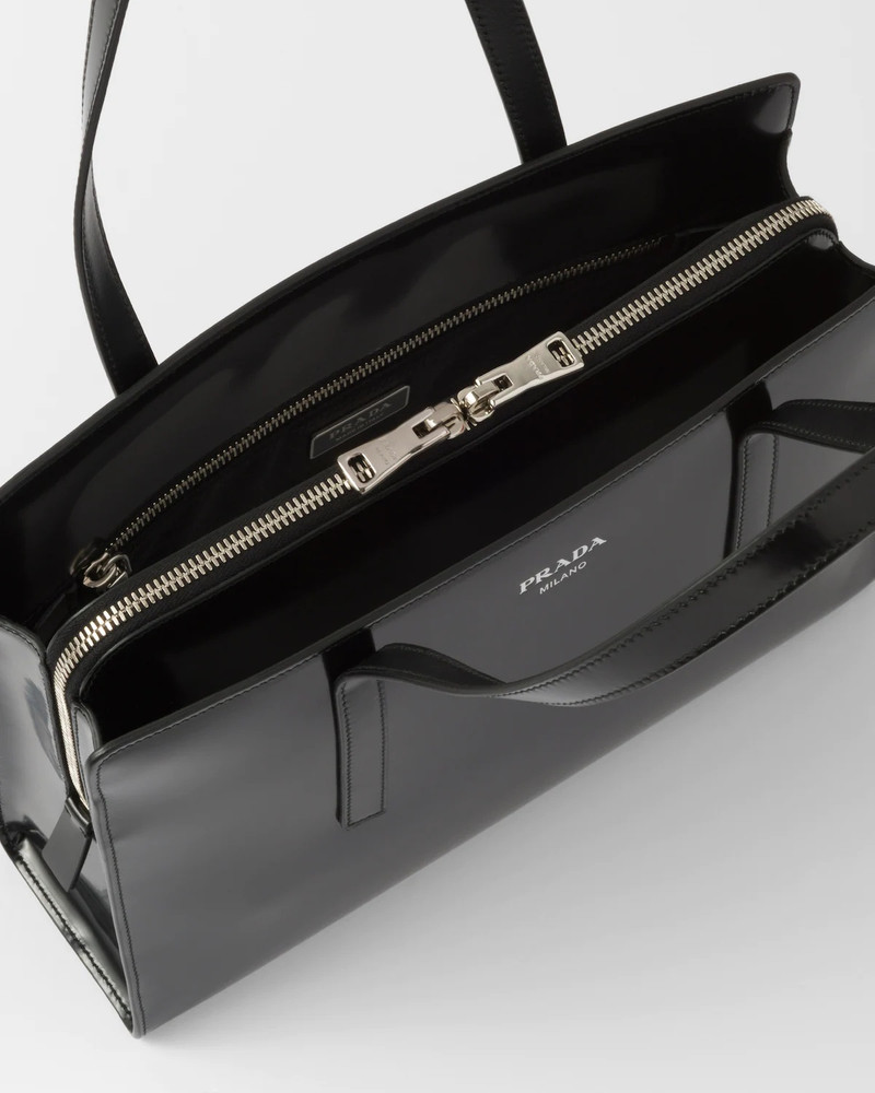 Prada Re-Edition 1995 brushed-leather medium handbag 5