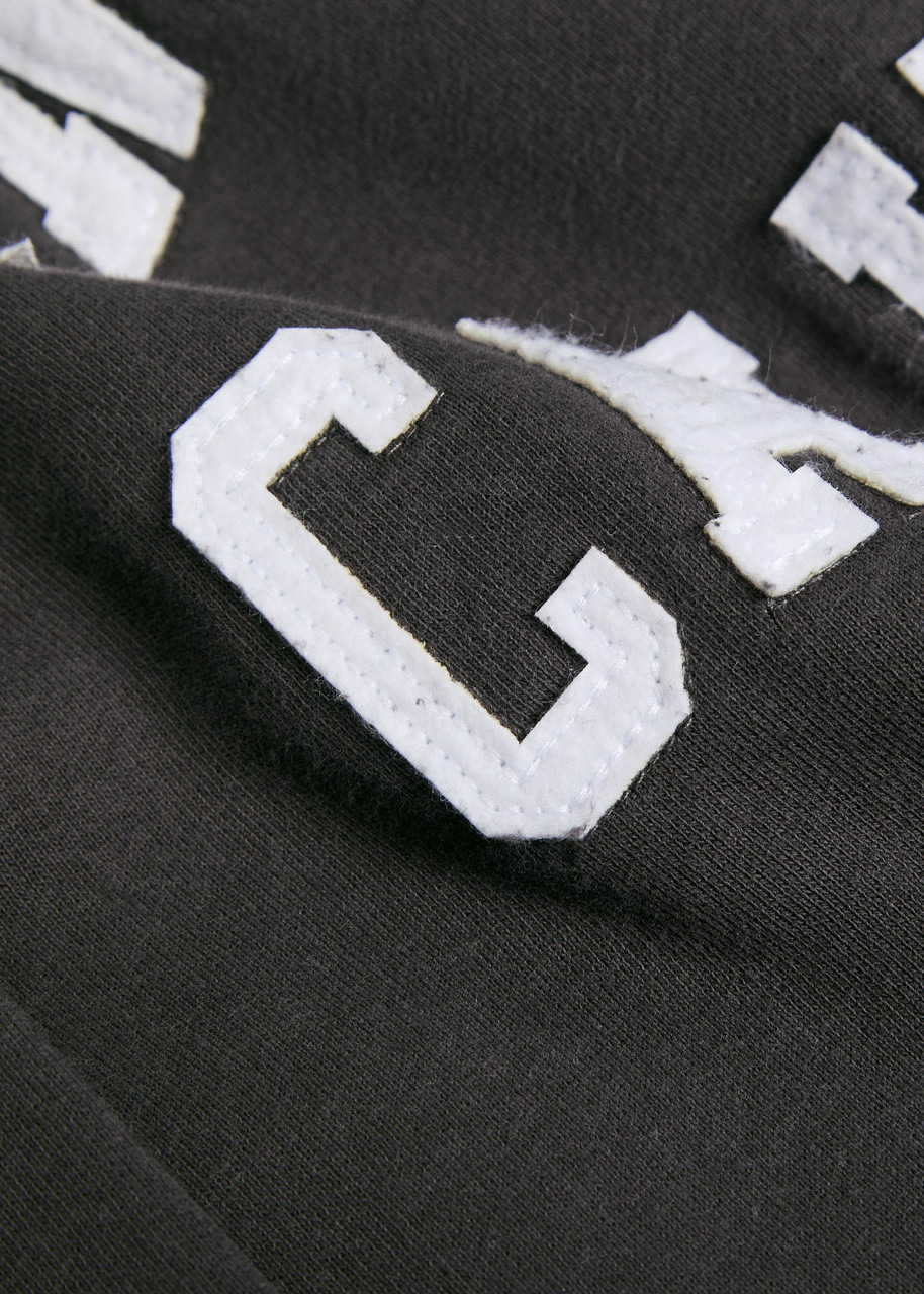 Anine Bing Miles Logo Cotton Sweatshirt - 5