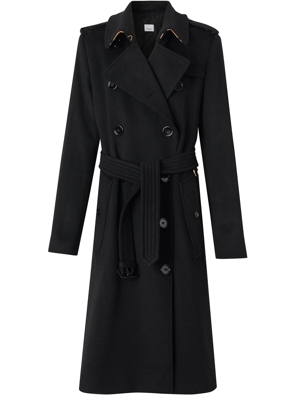 cashmere trench coat - 1