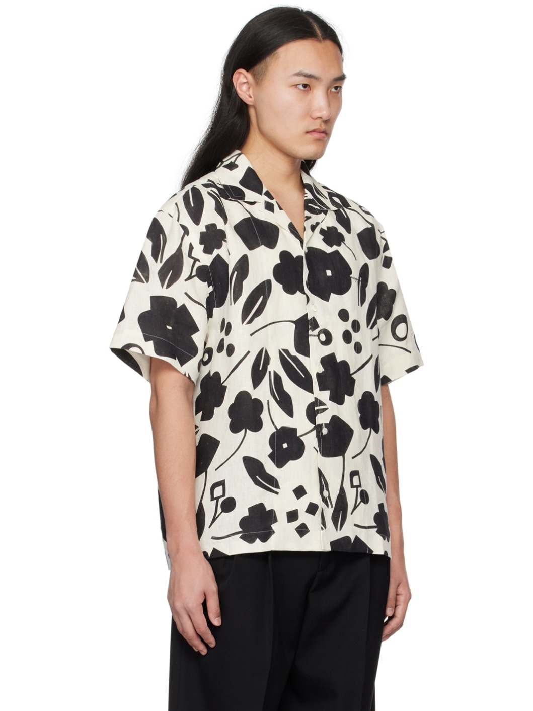 White Les Sculptures 'La chemise Jean' Shirt - 2