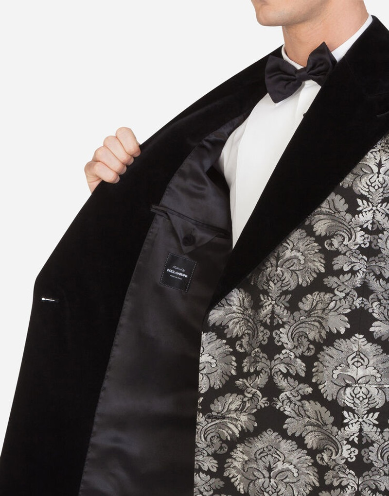 Jacquard Martini-fit tuxedo 재킷 7
