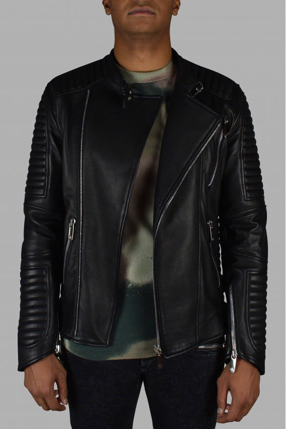 Philipp Plein Men Biker Jacket - 2