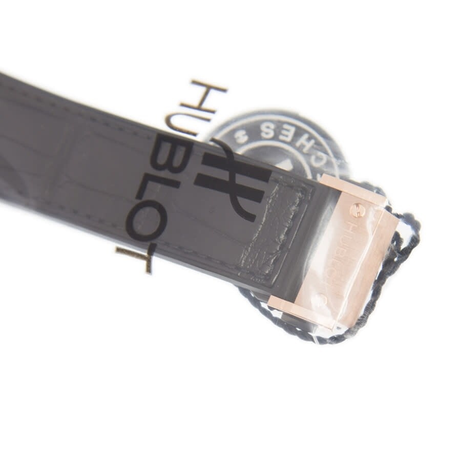 Hublot Classic Fusion Mat Black Dial Automatic Men's 18 Carat Rose Gold Watch 542.OX.1181.LR.1704 - 4
