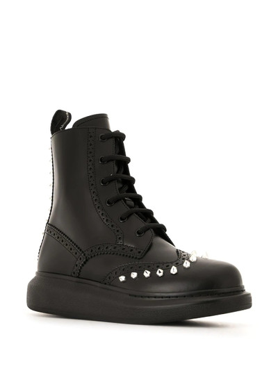 Alexander McQueen studded ankle boots outlook