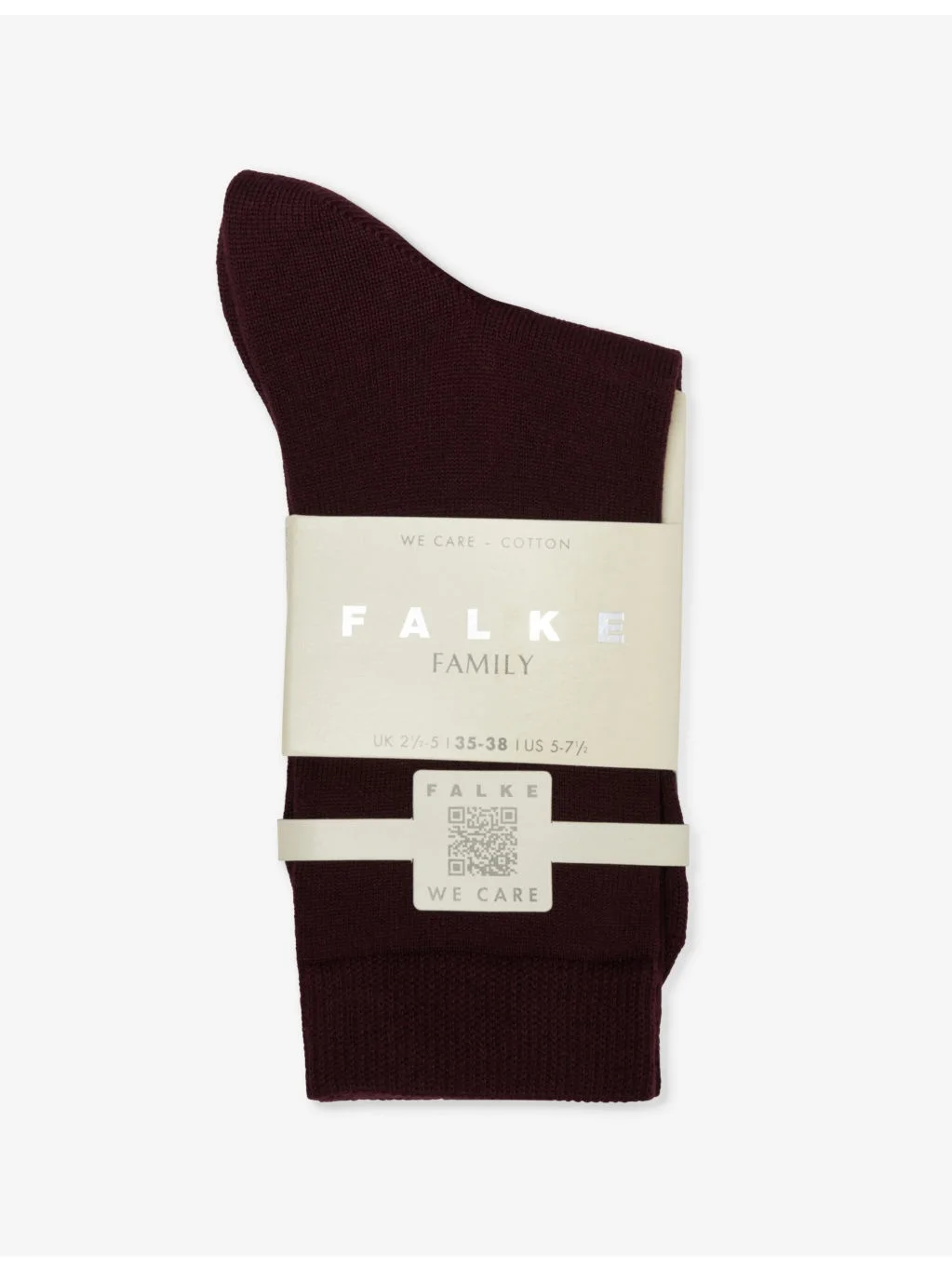 Branded cotton-blend socks - 1